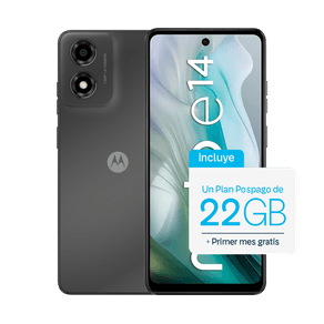 Moto-e14_Black_back-front_22GB
